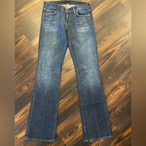 Citizens of Humanity, Kelly #001 stretch bootcut jeans. Size 28.